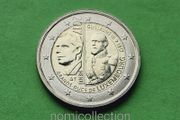 Luxembourg 2017 year Uncirculated 2 Euro coin.