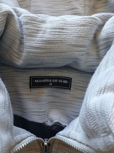 Maniere De Voir Jacket Heavyweight Textured Puffer Jacket