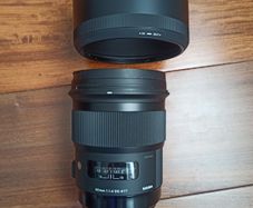 Sigma lens 50 mm F/1.4 DG