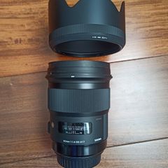 Sigma lens 50 mm F/1.4 DG