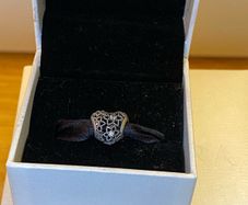 Pandora Blooming Heart charm