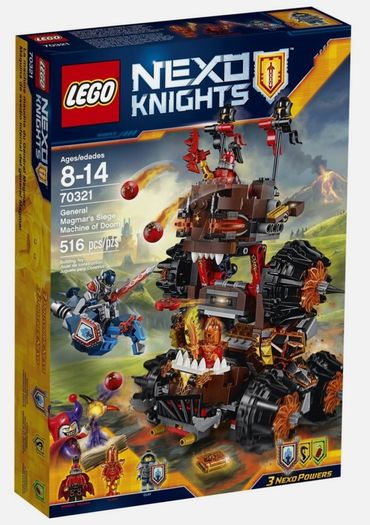 Lego Nexo Knights - 70321 General Magmars siege machine of Doom