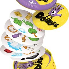 Dobble | Card Game | Ages 6+ | 2-8 Players | 15 Minutes Playing Time, Assorted