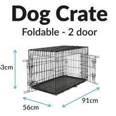 Dog cage 91x63cx56