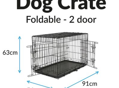 Dog cage 91x63cx56