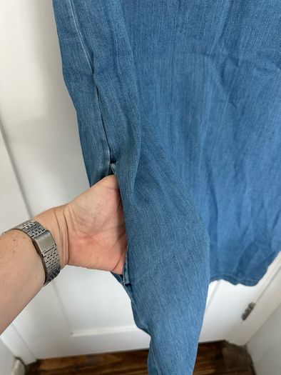 [clothes for adults] Lovely jeans summer dress with pockets, size 40/12
