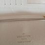 LV cream white wallet Image 4