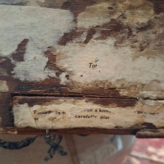 Antique Moravian Missions Collection Box