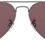 Ray Ban RB3689 Sunglasses Gunmetal Polarised 62mm Image 2