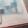 1980/90s Purchased via middle east Two Signed Alfred Gockel Abstract Figurative Artworks  Framed 1980s1990s Image 3