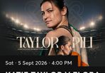 Katie Taylor Tickets x 2  Pitch Seating Block D, Row Z seats 150