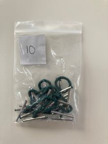 stationery: Treasury tags x 10