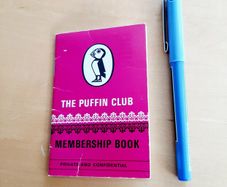 Puffin Club membership book