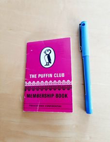 Puffin Club membership book