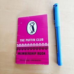 Puffin Club membership book