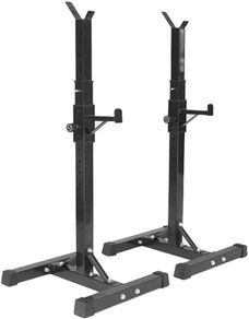 _Weight Rack, Squat Cage-Adjustable Squat Stands / Height Adjustable / Multifunctional / for Gym
