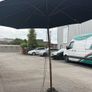 Diameter 3m Solid hardwood Garden Parasol with heavy-duty Base Image 3