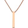 The Modern Line Bar Necklace Custom Engraving Available By R'Laith Image 4