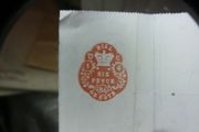 Queen Victoria - 6d Red - Bill or Note SIX PENCE 1886 NOT USED