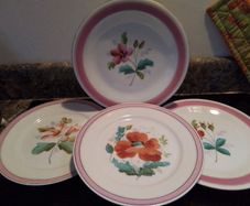 Four Good Salad Plates