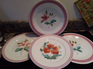 Four Good Salad Plates