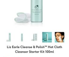 liz Earle cleanse & polish hot cloth cleanser