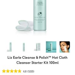 liz Earle cleanse & polish hot cloth cleanser
