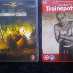 Trainspotting and Shallow Grave DVD's Ewan Mcgregor Danny Boyle