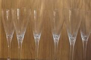 6 Piece Set Of Vintage Marquis By Waterford Crystal  Glasses