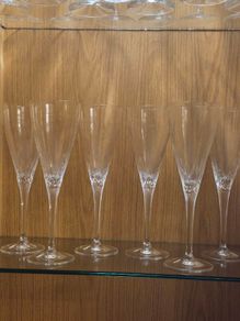 Set Of 6 Marquis By Waterford Crystal  Vintage  Glasses.