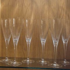Set Of 6 Marquis By Waterford Crystal  Vintage  Glasses.