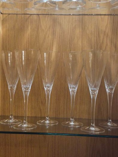 Set Of 6 Marquis By Waterford Crystal  Vintage  Glasses.