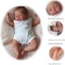 Reborn Baby Dolls That Look Real 21 Inch Sleeping Newborn Baby Boy Soft Silicone Vinyl Lifelike Baby Dolls with Pacifier+Bottle Image 2