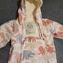 Next baby Fleece lined hooded Pramsuit 3-6mths Image 2