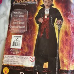 halloween Vampire  boy costume