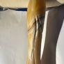 Modernist Carved Banded Onyx Sculpture of Our Lady / Virgin Mary 10 Signed SOFI 2016 17 Image 4