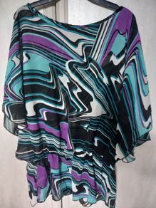Womens See Through Top Perfect Condition