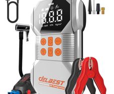 Jump Starter Air Pump USB Charger Power Bank