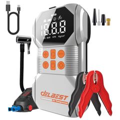 Multi-Function 18000mAh Jump Box Jump Start Air Pump USB Charger Power Bank