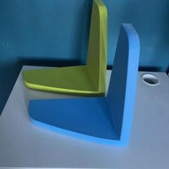 childrens storage: shelves and coat hanger