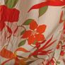 F&F floral midi shirt dress with a waist tie Image 6