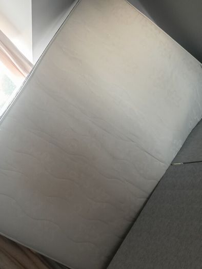 double bed base and mattress