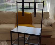 TV Stand on Wheels for 23-50 Inch TVs