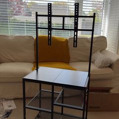 TV Stand on Wheels for 23-50 Inch TVs