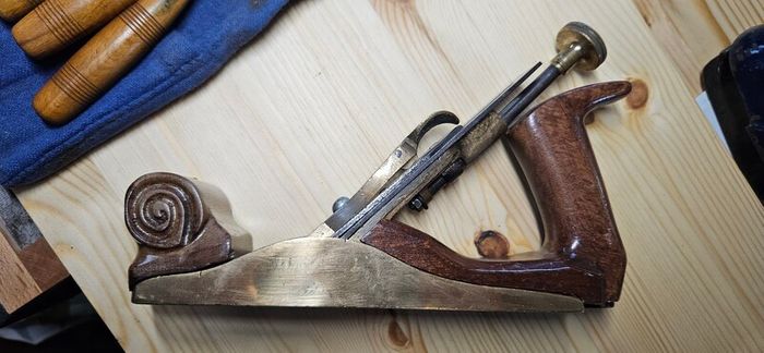 Brass smoothing plane