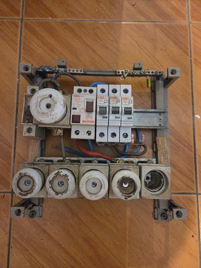 Old consumer unit