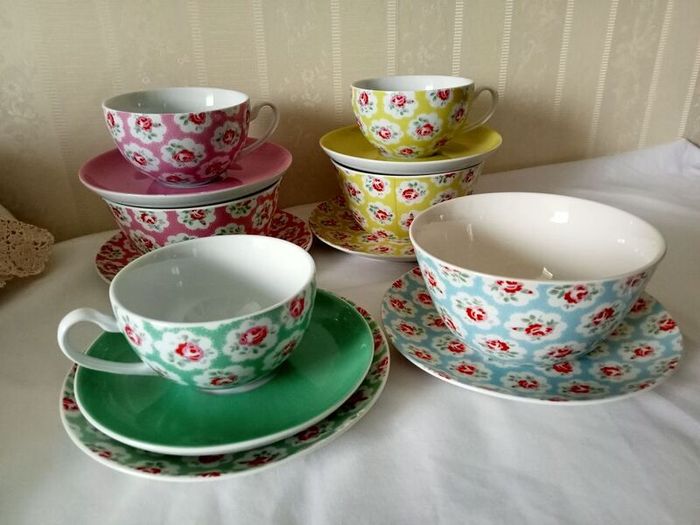 Cath Kidston Provence Rose Breakfast Set