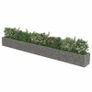 Gabion Raised Bed Galvanised Steel 540x50x50 cm Image 3