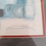 1980/90s Purchased via middle east Two Signed Alfred Gockel Abstract Figurative Artworks  Framed 1980s1990s Image 5