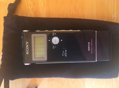 Sony MP3 sound Recorder